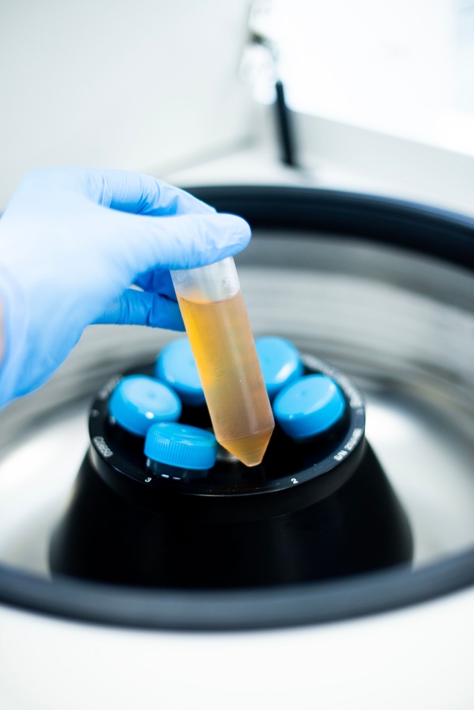 50mL High-Speed 20,000xg Centrifuge Tube, Red Screw Cap, Sterile