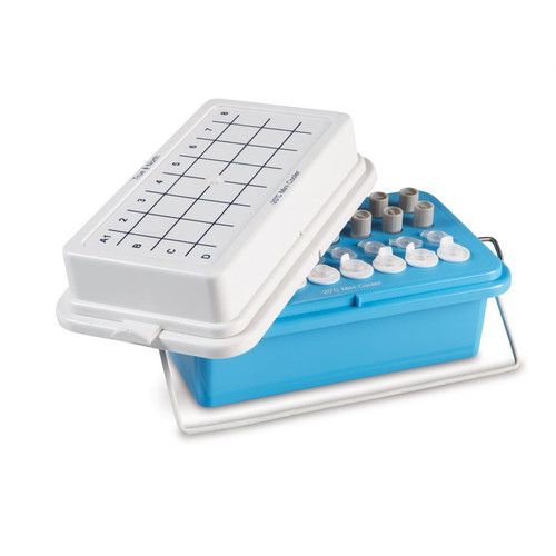 laboratory mini cooler 32 microtubes 20c
