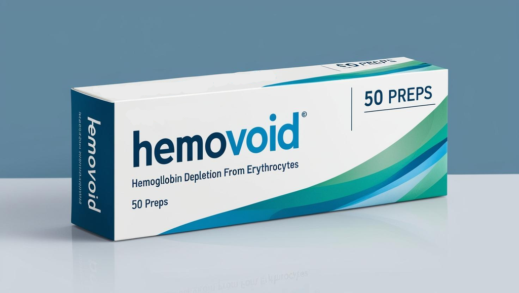 HemoVoid, Hemoglobin Depletion From Erythrocytes, 50 preps